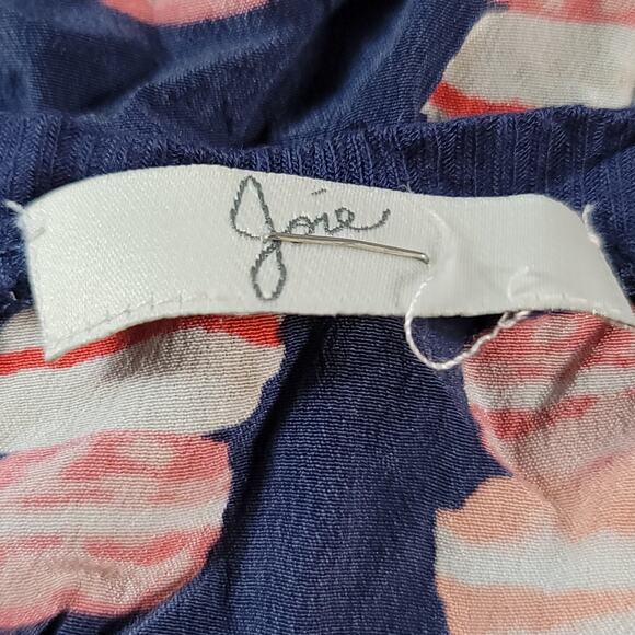 Joie- Alicia Small Silk Macaroon print Tank - Picture 7 of 8